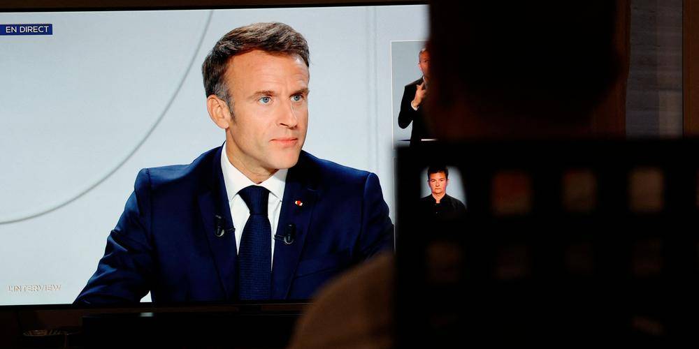 Interview d'Emmanuel Macron sur TF1 et France 2
